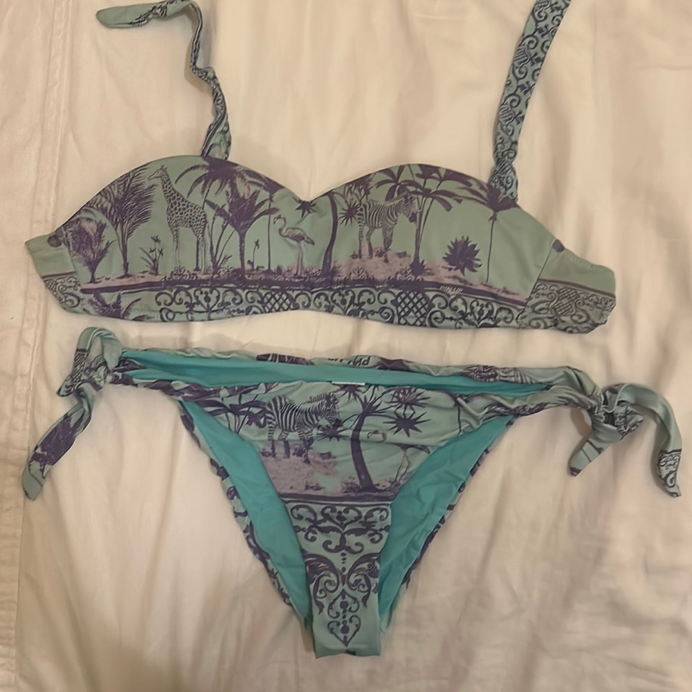 Pin-up stars bikini | zebra animal print